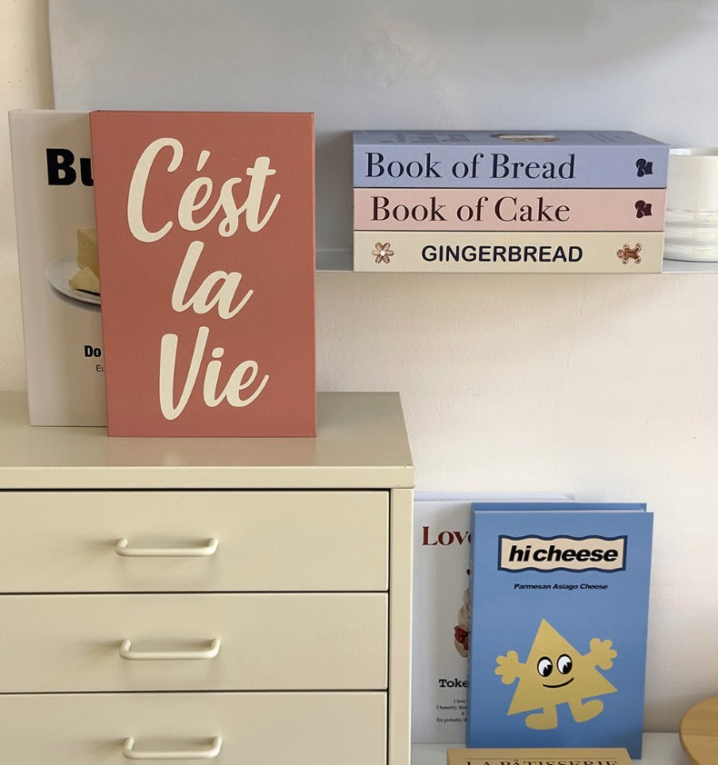 Minimalist Foldable Decorative Fake Books