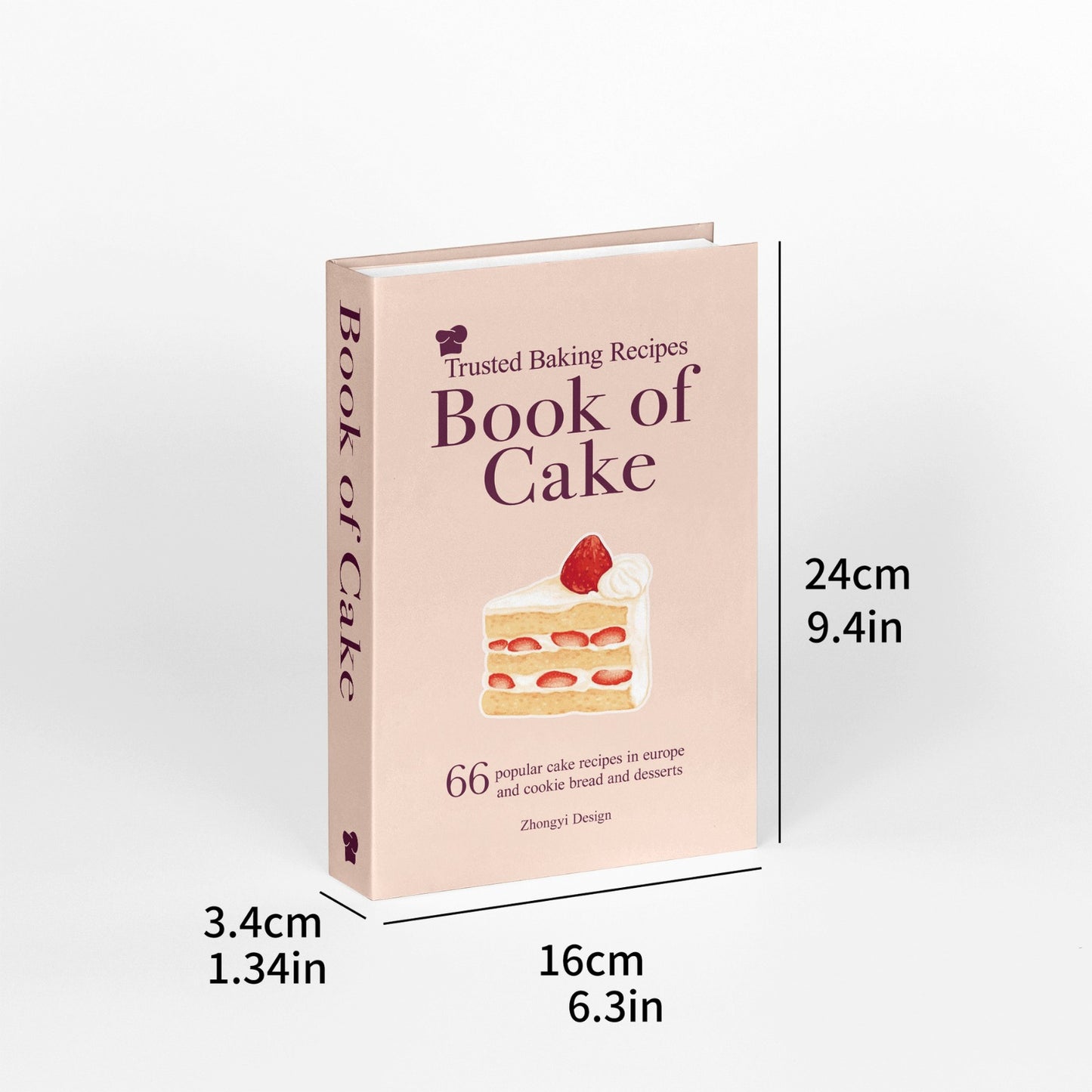 Minimalist Foldable Decorative Fake Books