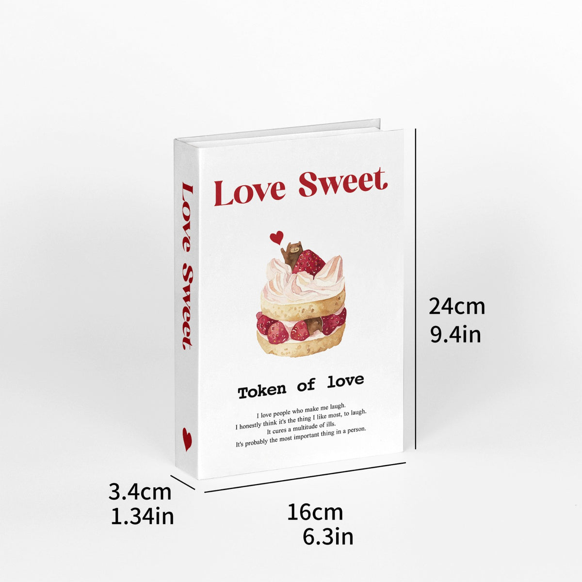 Minimalist Foldable Decorative Fake Books