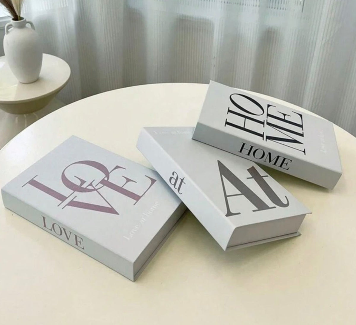3Pc Decorative Folding Books for Home Décor & Shelf Display