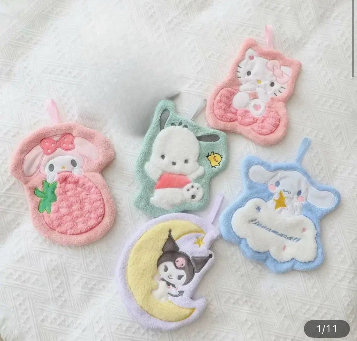Sanrio Hand Towel(Set of 5)