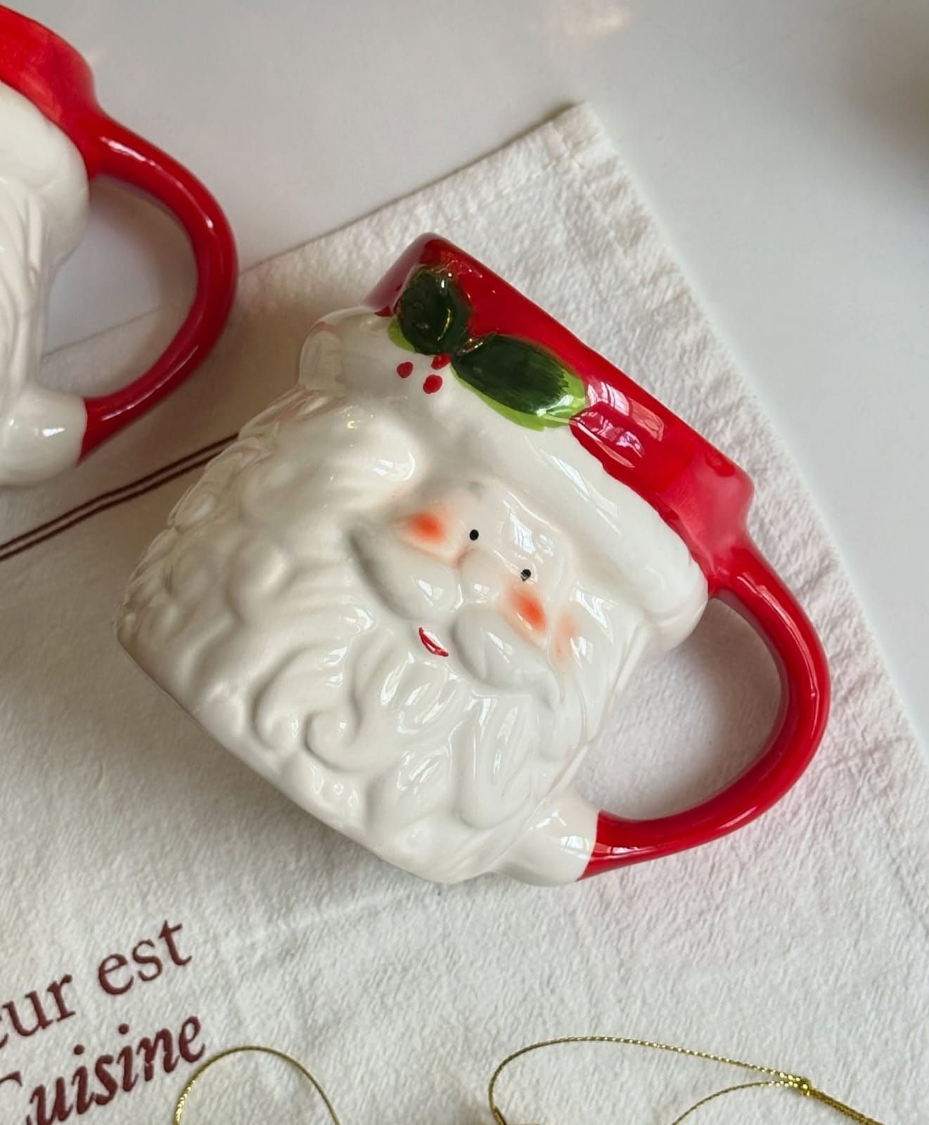 Santa Claus 3D Ceramic Mug