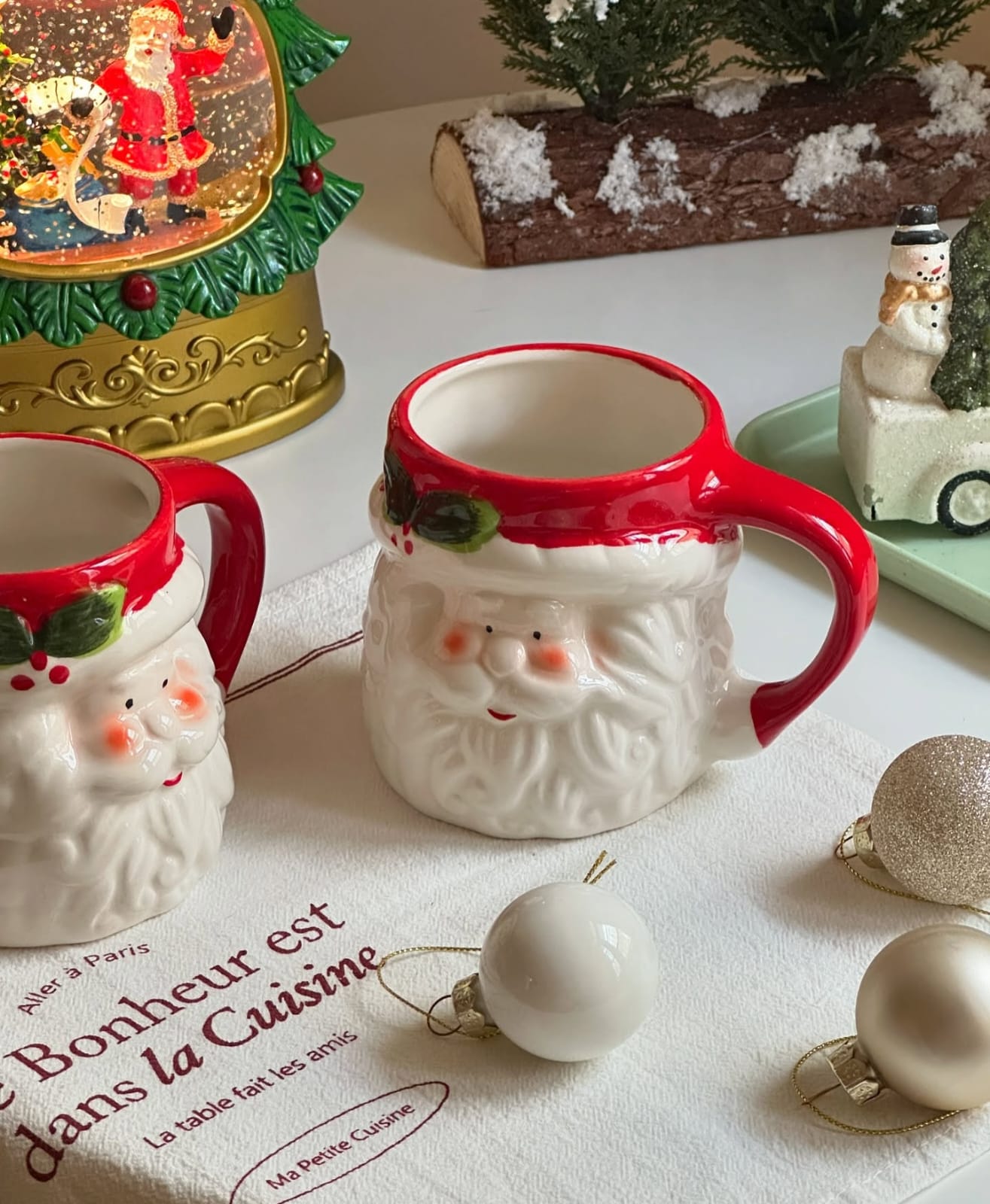 Santa Claus 3D Ceramic Mug