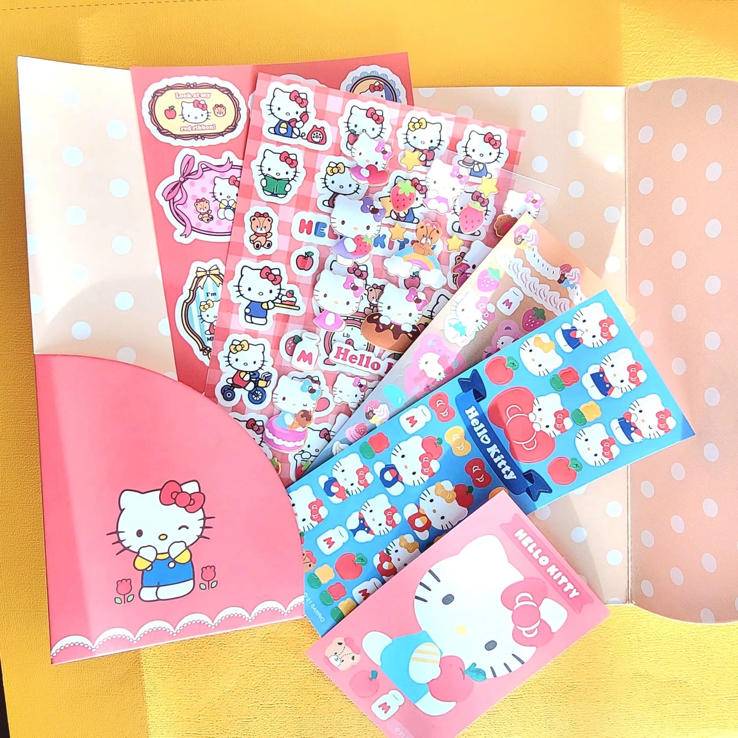 Sanrio Journal Scrapbook Stickers with Envelope