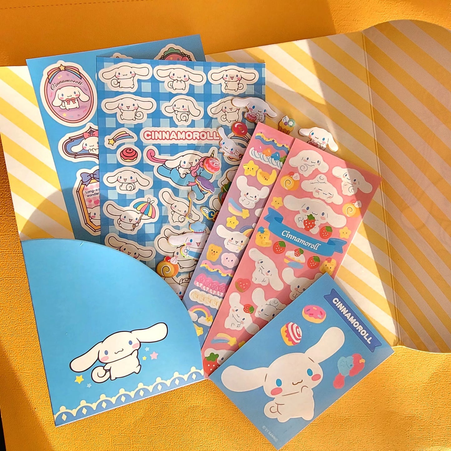 Sanrio Journal Scrapbook Stickers with Envelope