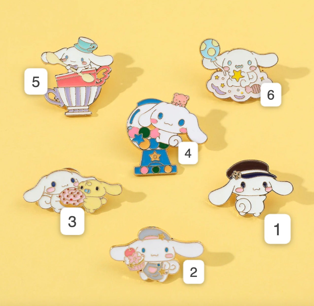 Sanrio Cinnamoroll Brooch Pin