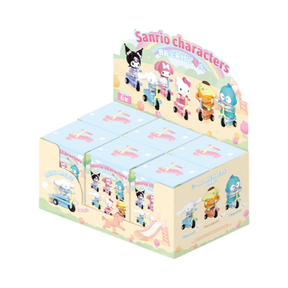 Sanrio Friends Scooter Series Moveable Blind Box(Single Pc)