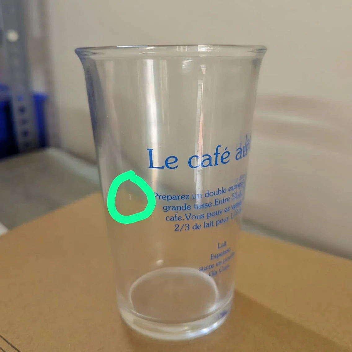 Japanese Latte Glass Tumbler