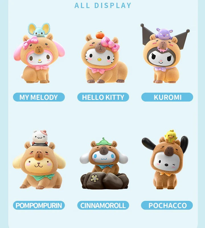 Sanrio X Capybara Series - Official (Single Pc)