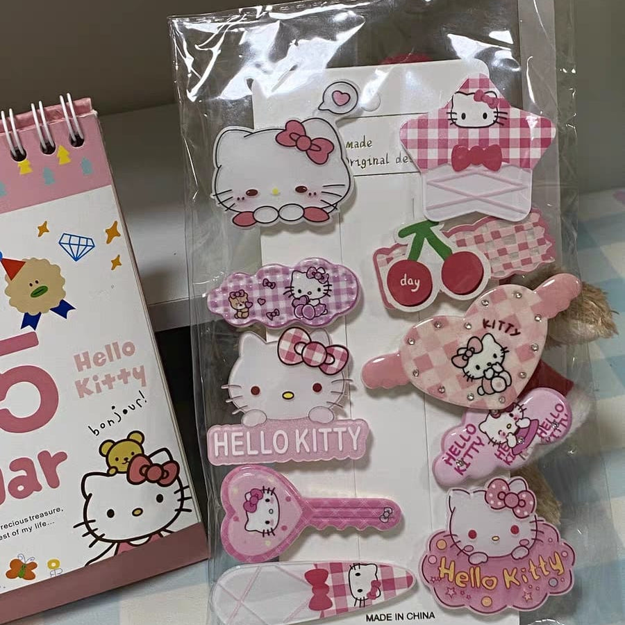 HK Hair Clip Set