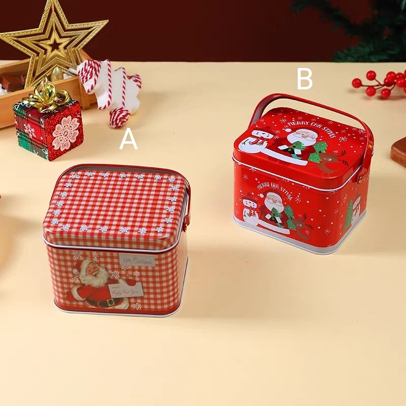 Christmas Candy Tin Box