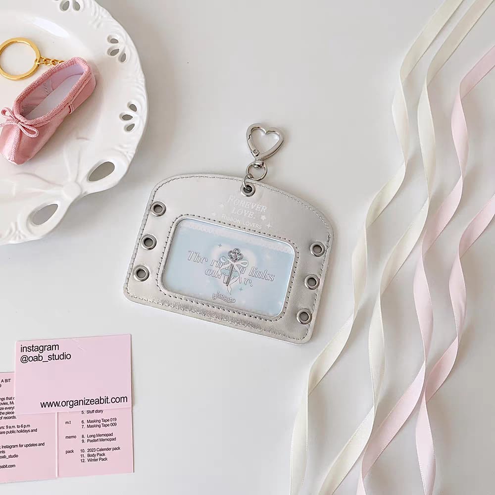 Rosyposy PU Leather Photo Card/ID Card Holder - Horizontal Design