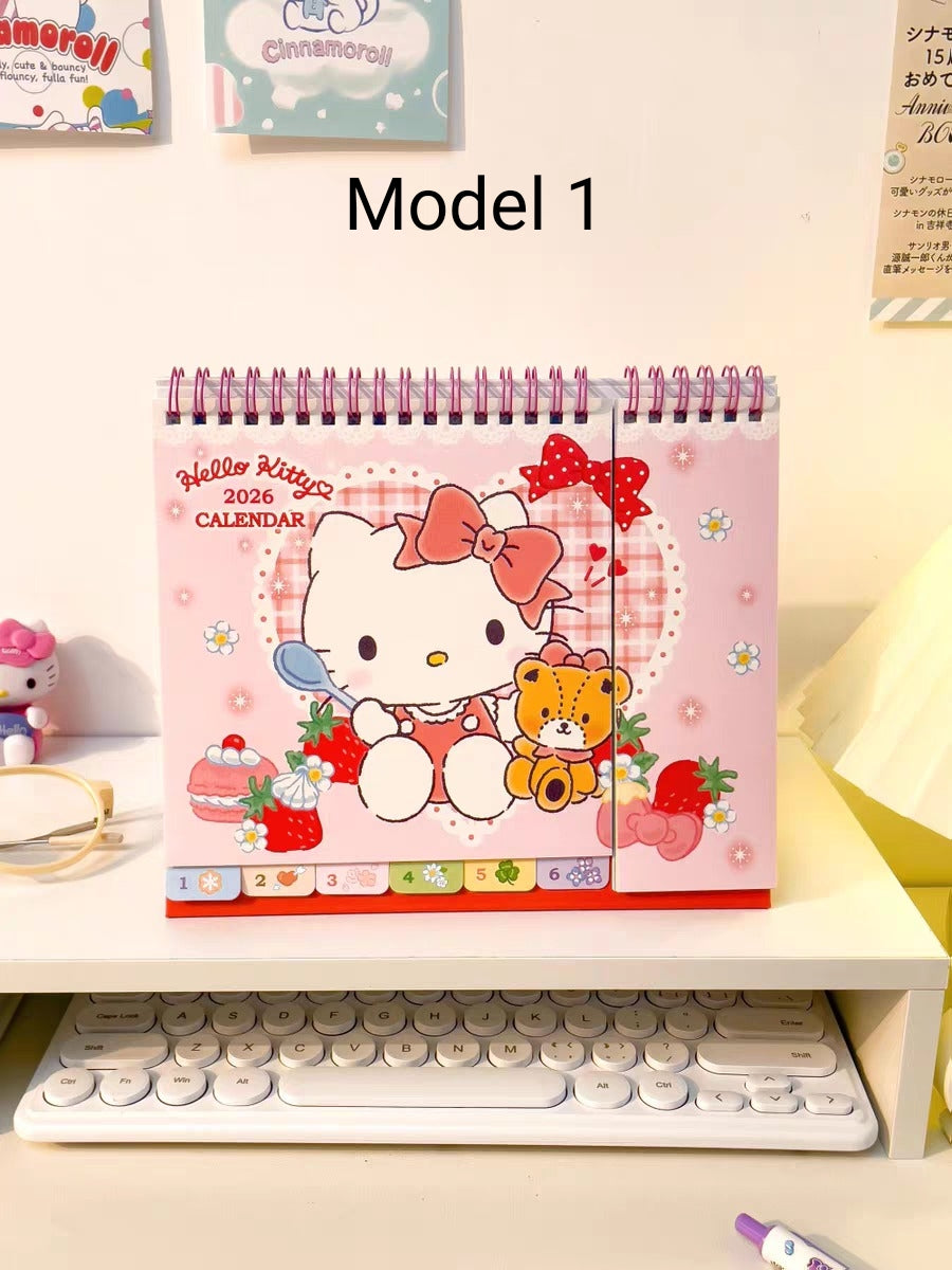 Sanrio Calenders With Planners - 2026
