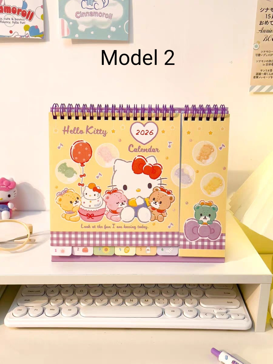Sanrio Calenders With Planners - 2026