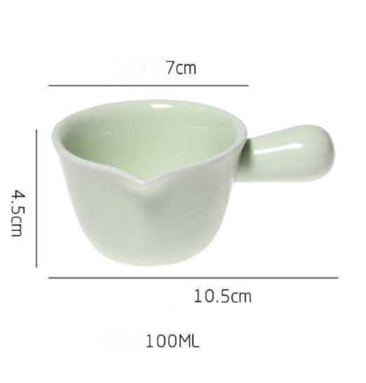 Pastel Ceramic Espresso Pouring Cup