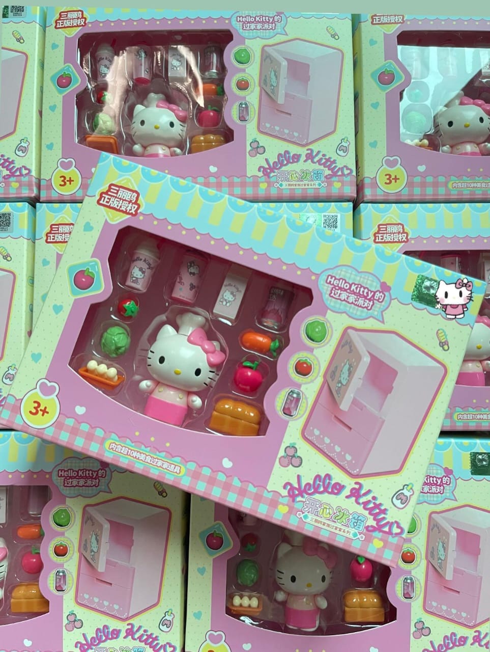 Hello Kitty/Cinnamoroll Miniature Toy Set