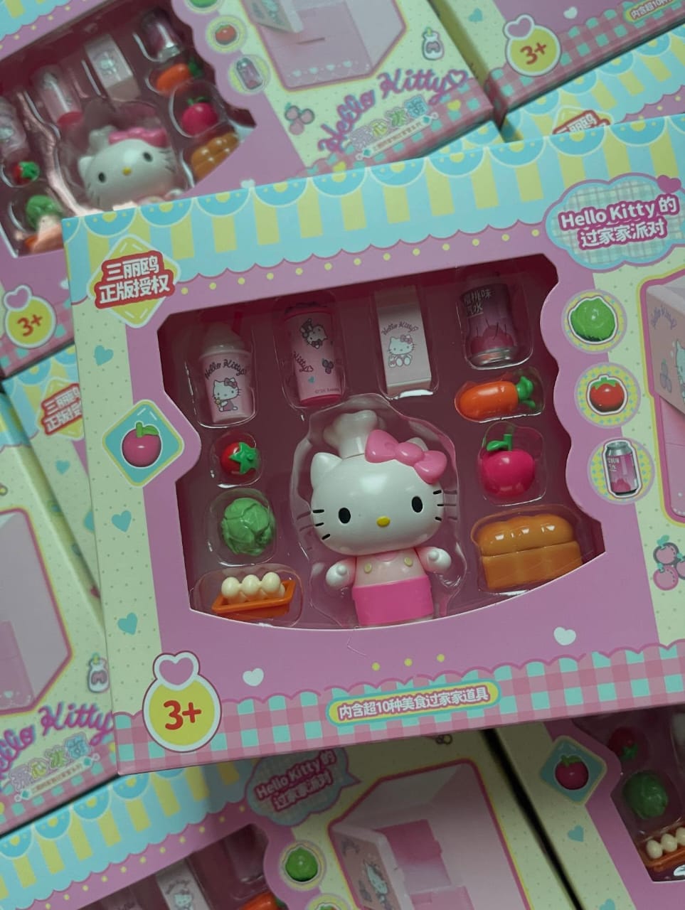 Hello Kitty/Cinnamoroll Miniature Toy Set
