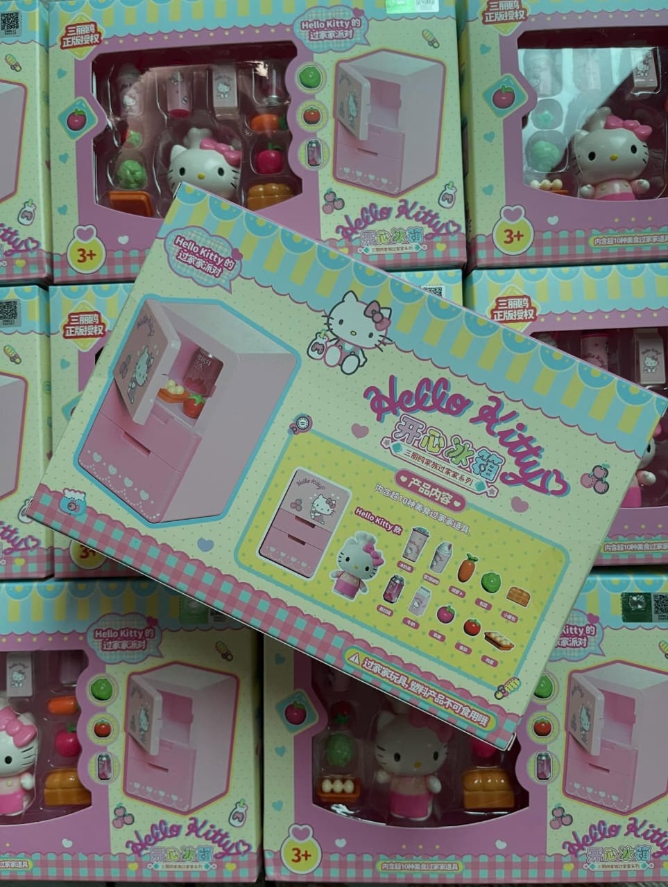 Hello Kitty/Cinnamoroll Miniature Toy Set