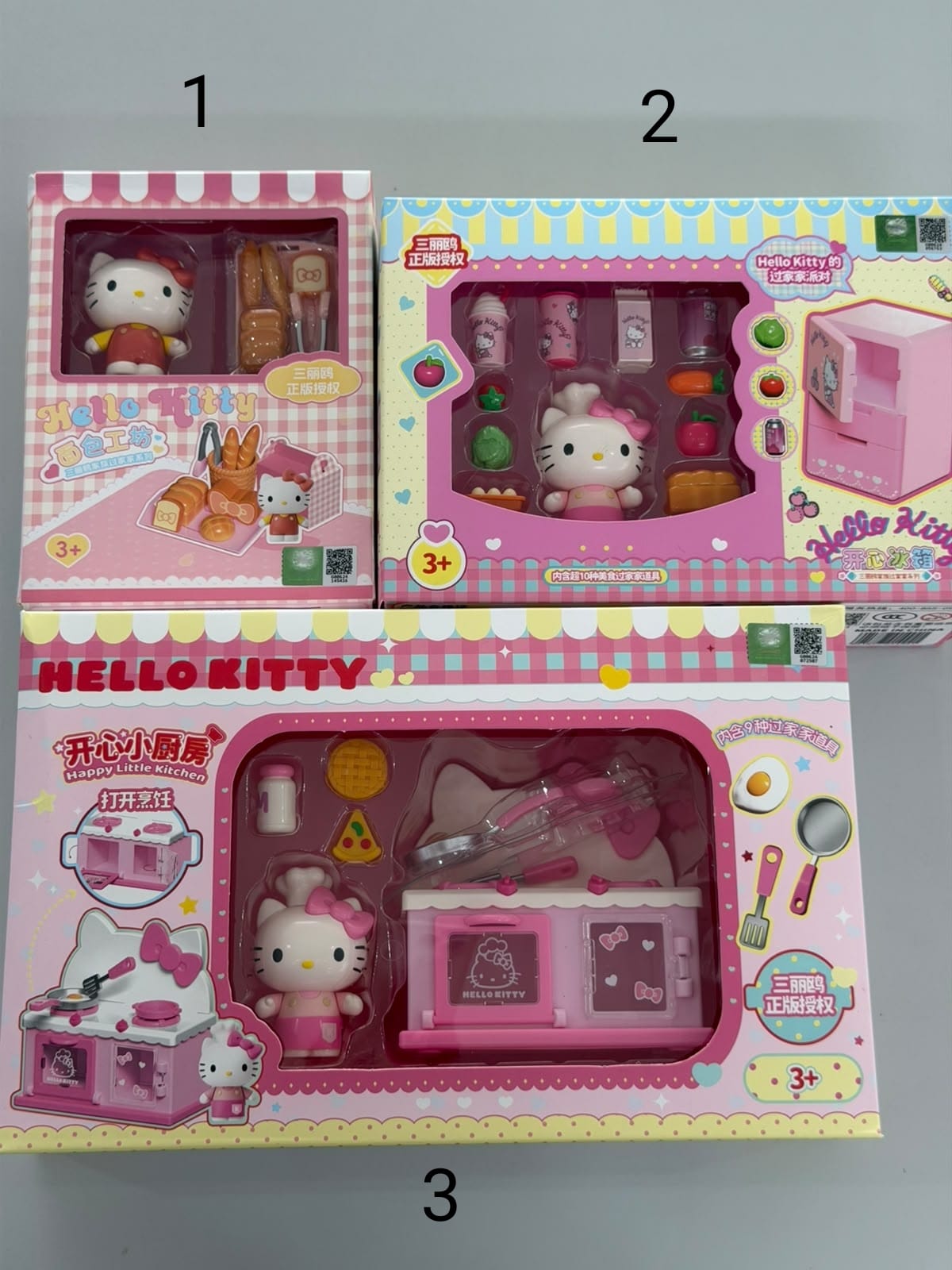 Hello Kitty/Cinnamoroll Miniature Toy Set