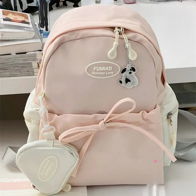 Pinterest Korean Pink Backpack - Small 13"