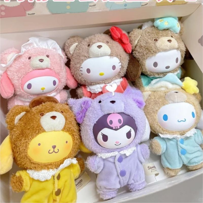 TOPTOY Sanrio Family Latte Baby Plush Doll Series Blind Box