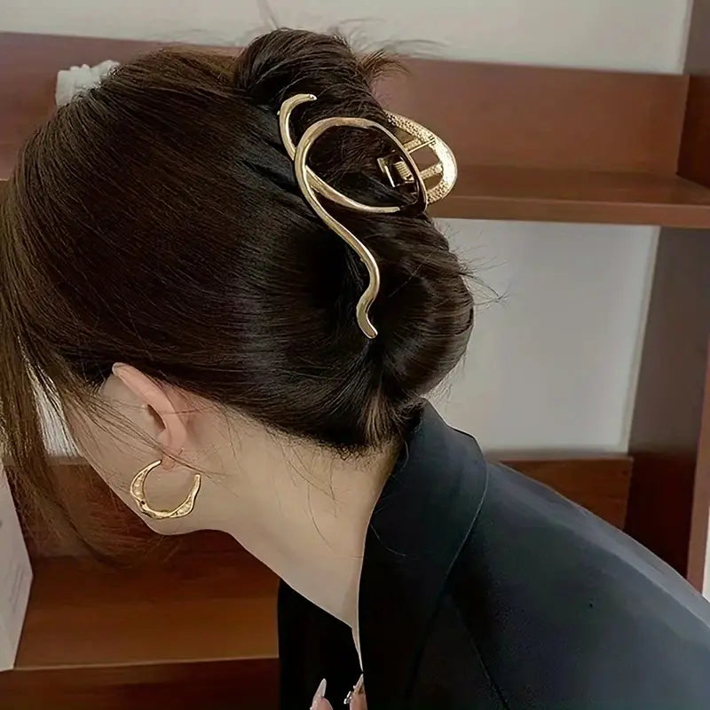 Chic Geometric Hair Claw Clip