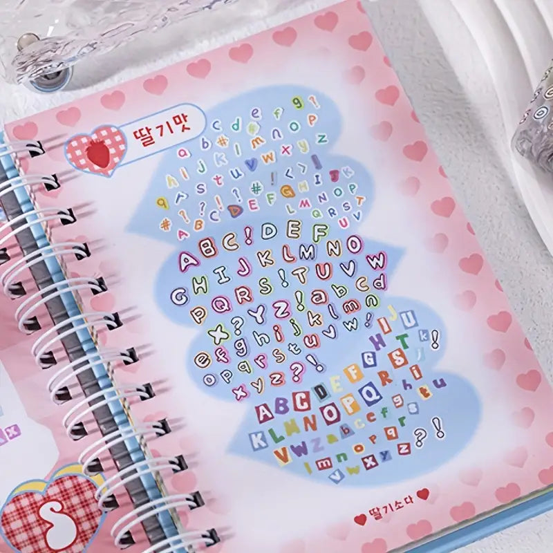 Kawaii Text Elements Die-cut Tape