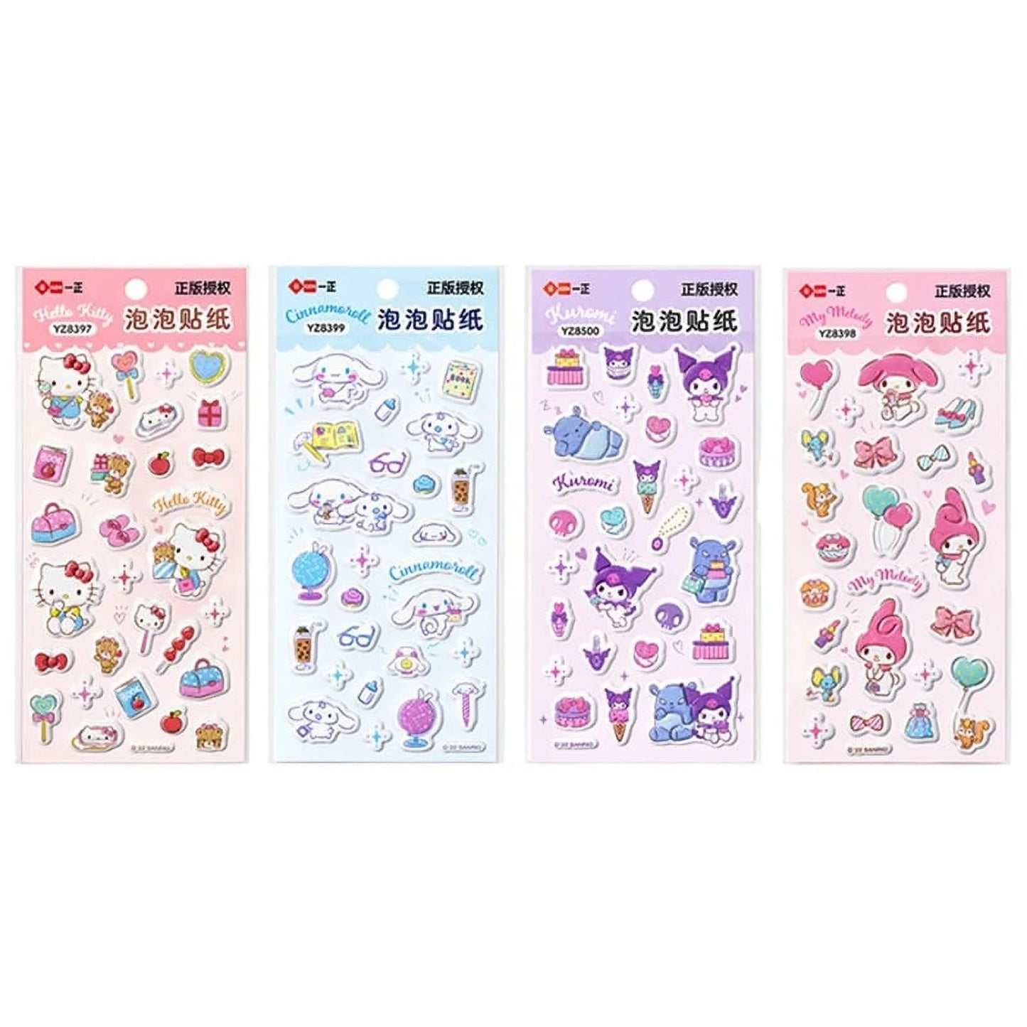 kawaii Sanrio Bubble Stickers