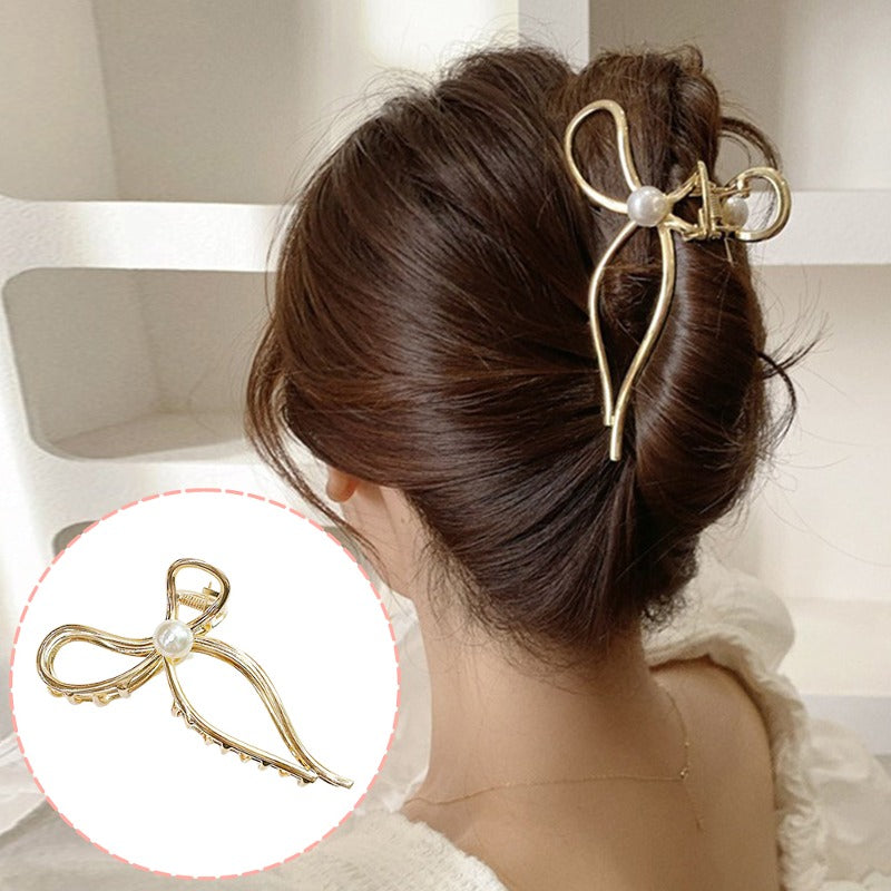 Elegant Bowknot Claw Clip