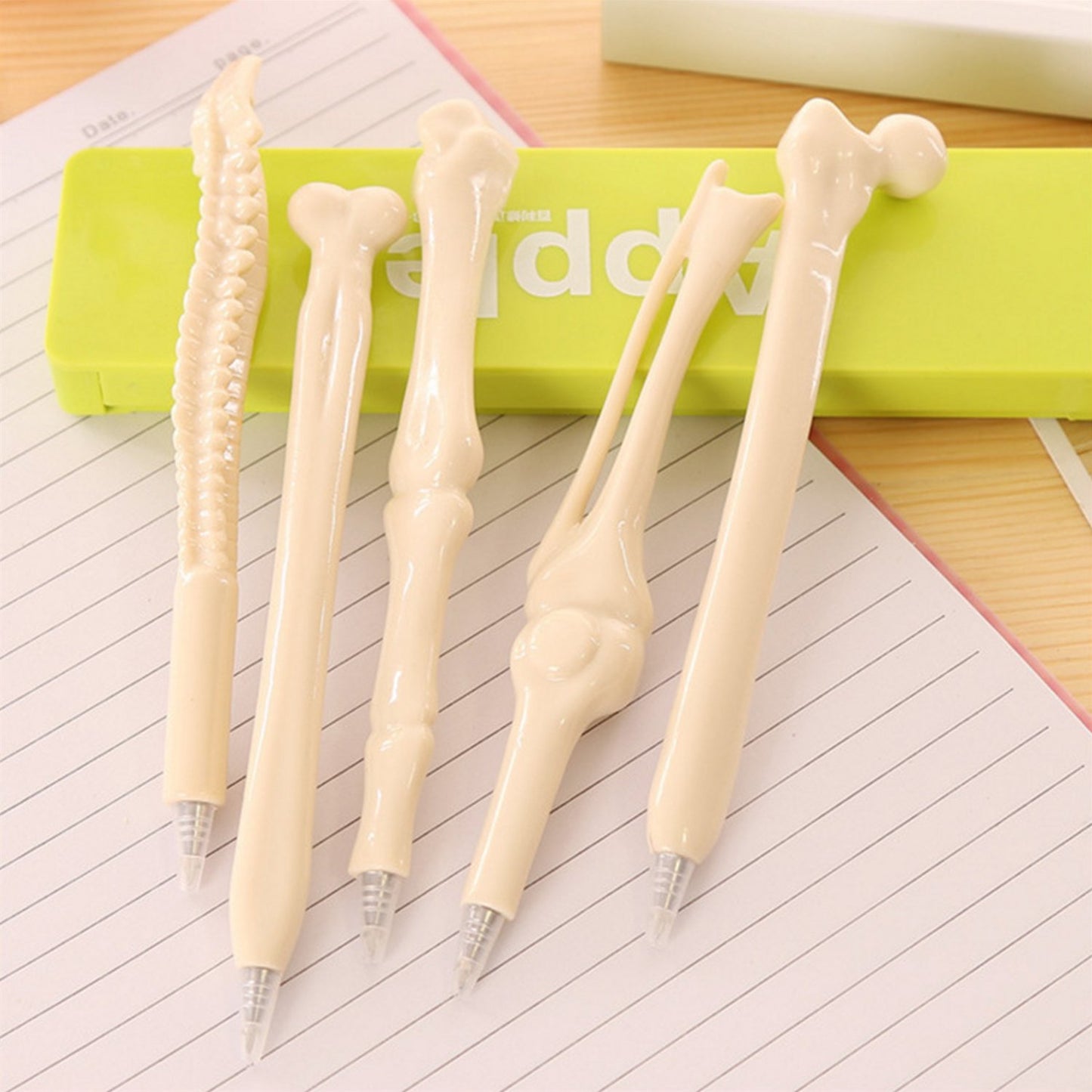 Bone-Shaped Ballpoint Pens