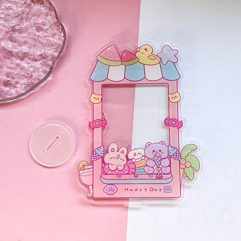 Kawaii Acrylic Photo Display Holder