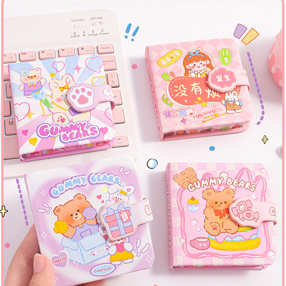 Kawaii Gummy Bear Mini Journal Diary