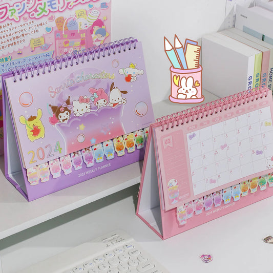 Sanrio 2024 Cute Desk Calendar