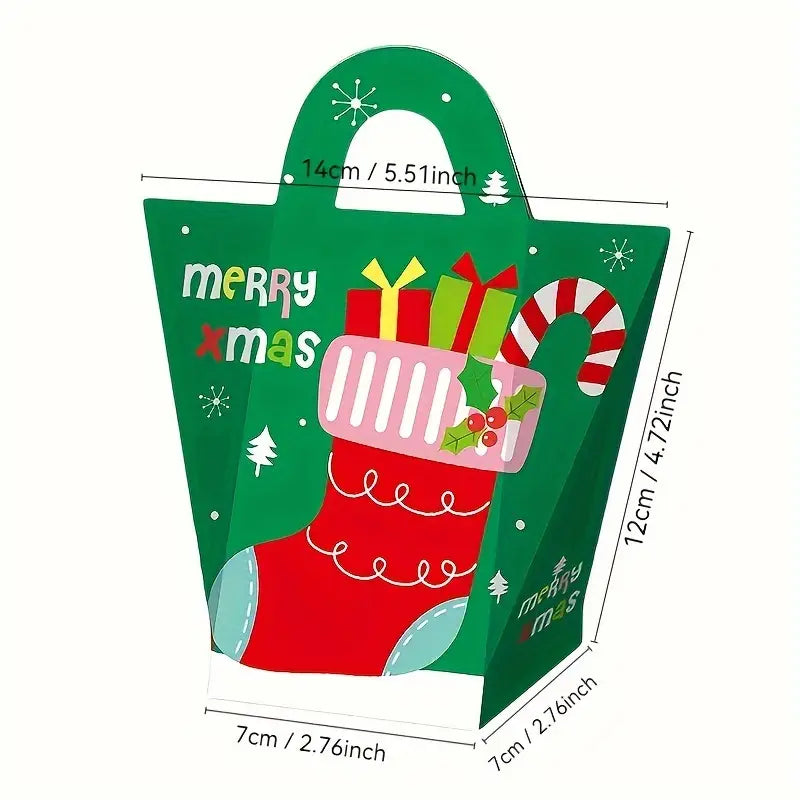 Mini Christmas Paper Candy Bag