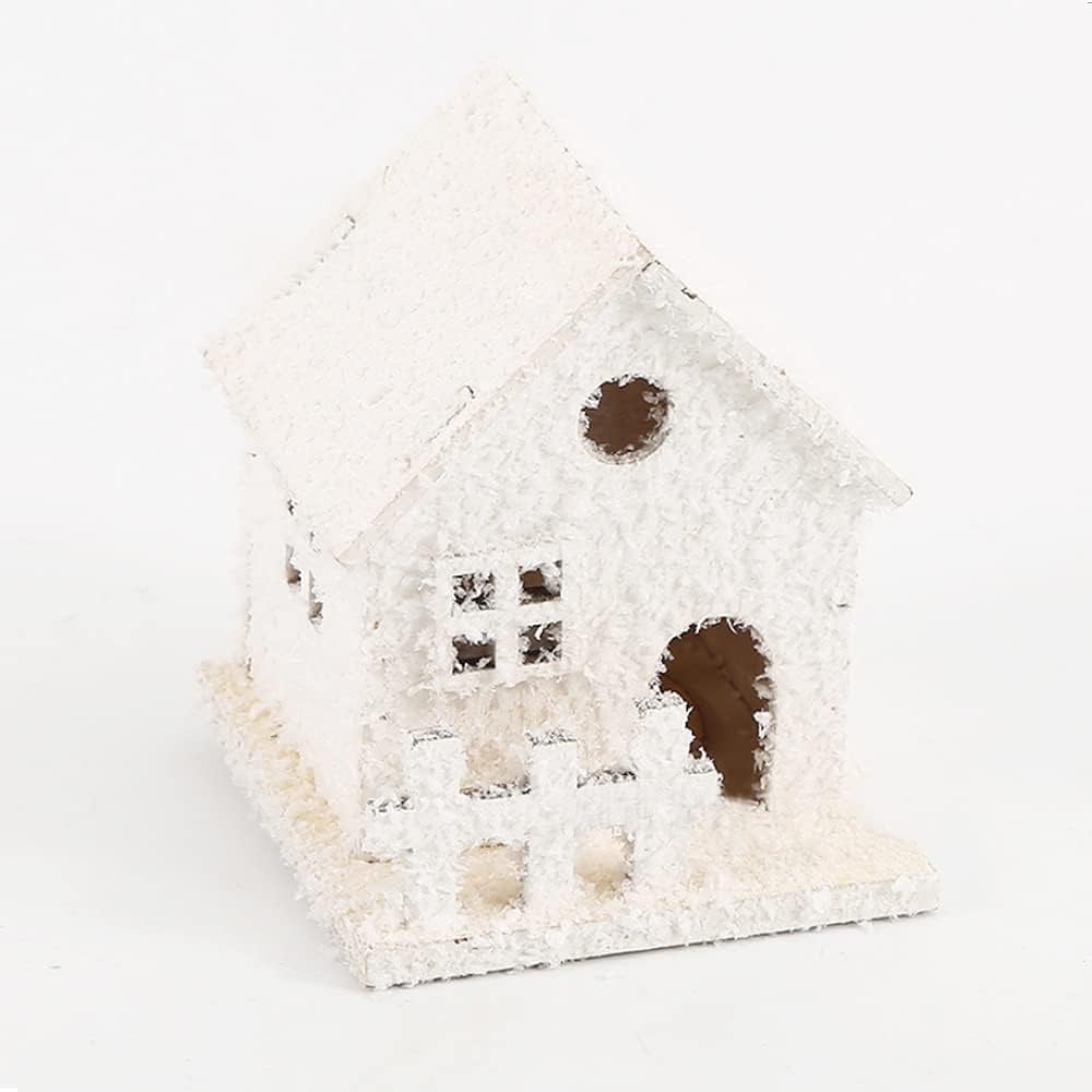 Miniature Snow House with LED Light