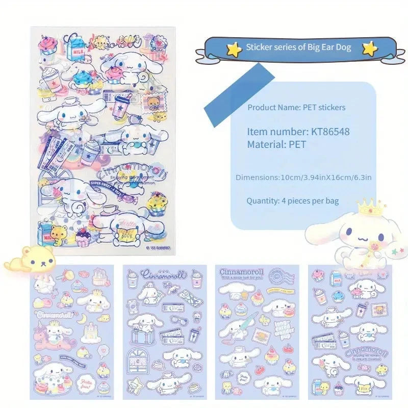 Kawaii Sanrio DIY Stickers-Official