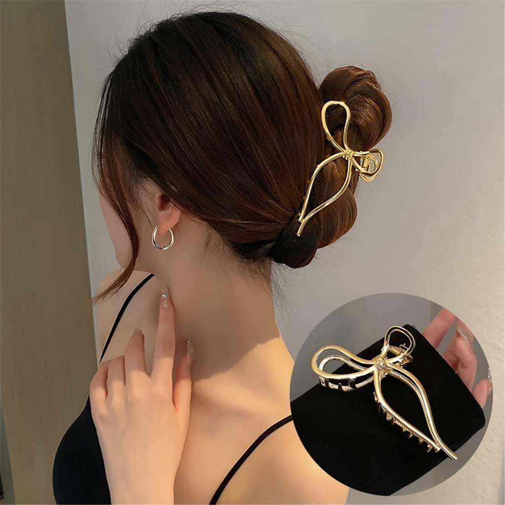 Pinterest Metal Ribbon Model Claw Clip