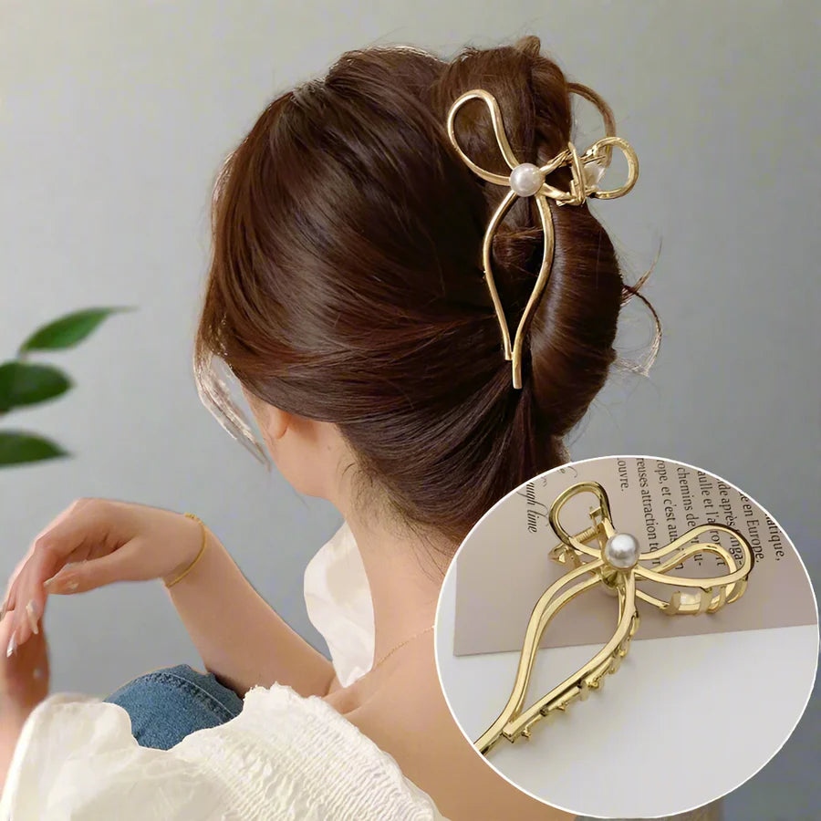 Elegant Bowknot Claw Clip