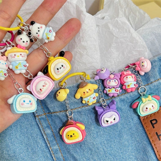 Kawaii Sanrio Pastel Keychains