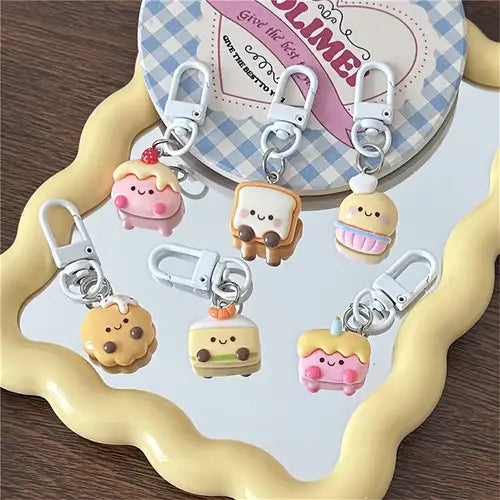 Kawaii Dessert Keychain
