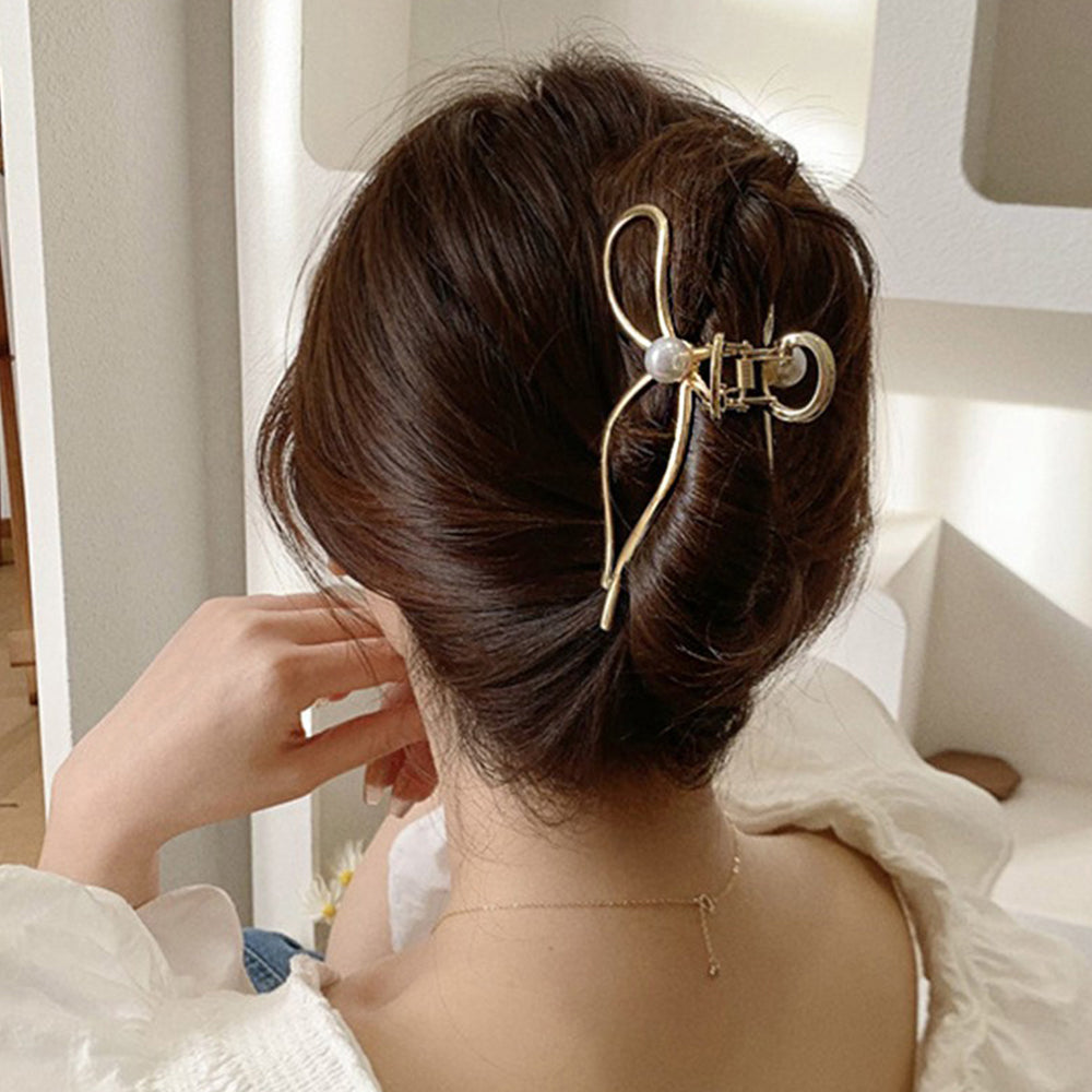 Elegant Bowknot Claw Clip