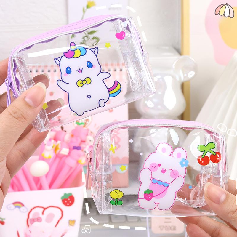 Kawaii Transparent Coin Pouch