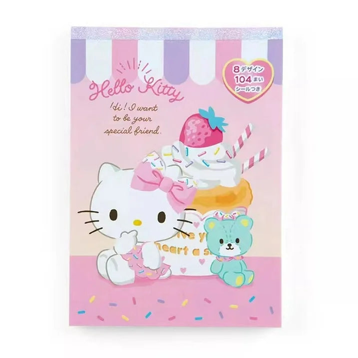 Sanrio Characters Mini Memo Pad/Note Pad - To Do List