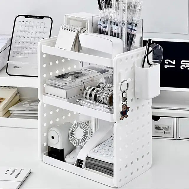 3-Tier Kawaii Desktop Storage Rack