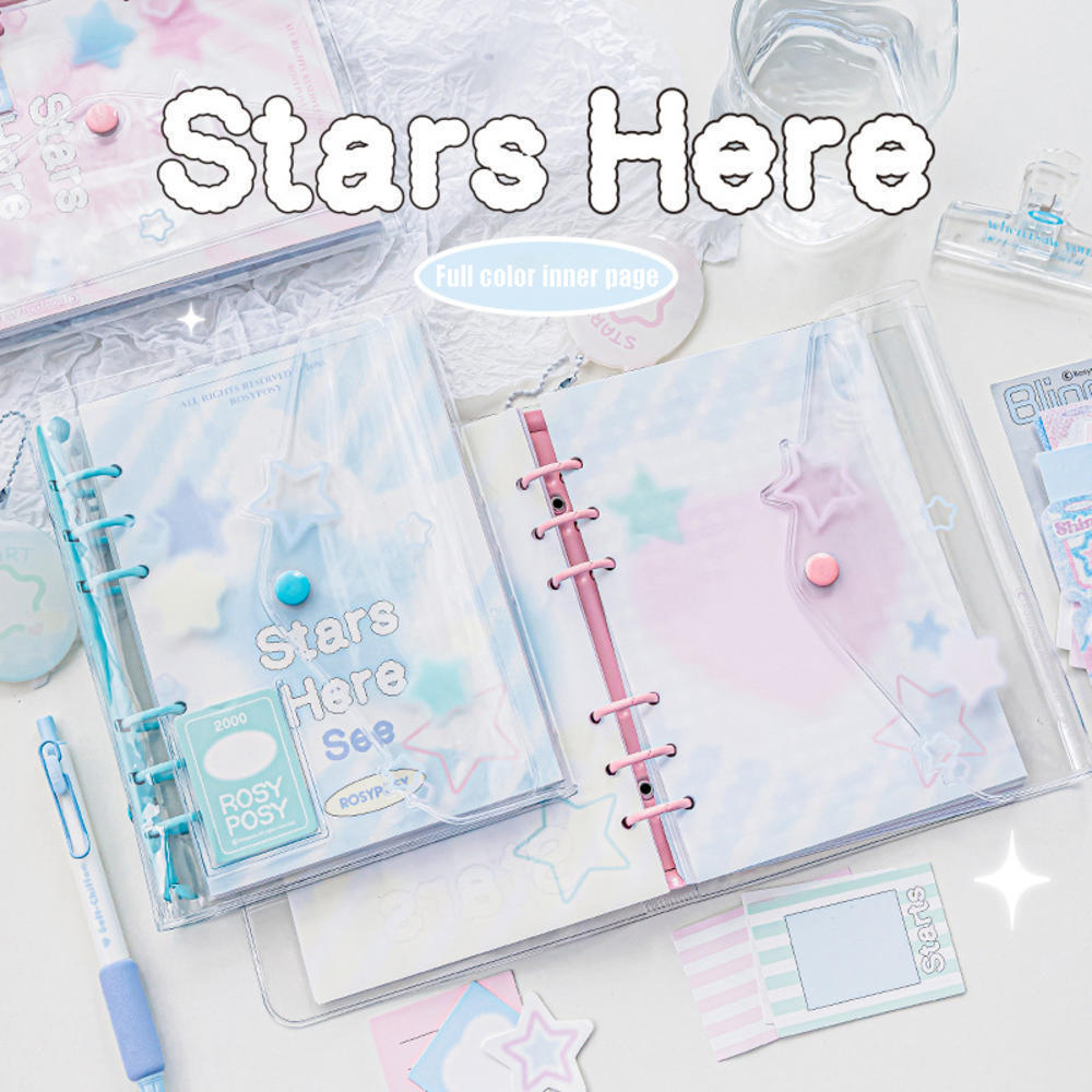 ROSYPOSY Star Binder NoteBook