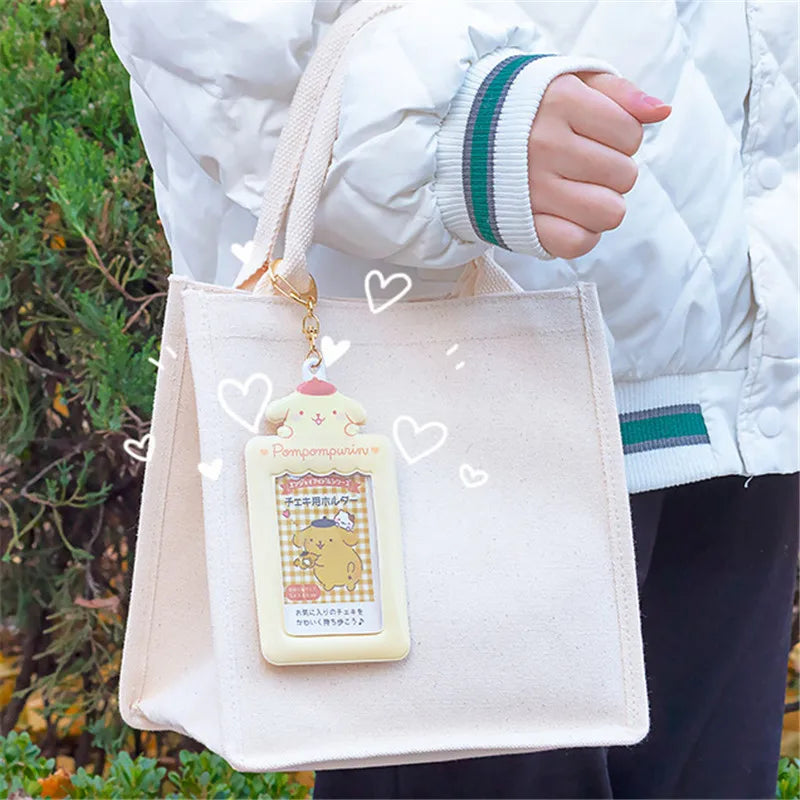 Sanrio Id Card Holder Keychain