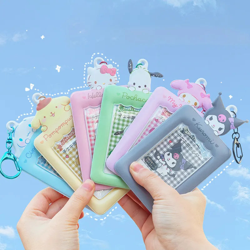 Sanrio Id Card Holder Keychain