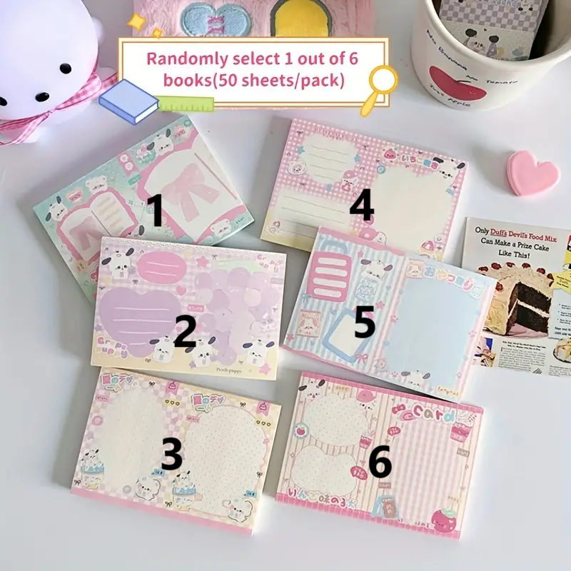 Kawaii Journal Memo Pad