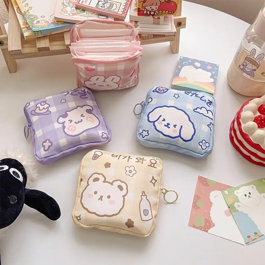 Kawaii Napkin/Cosmetic Storage Bag
