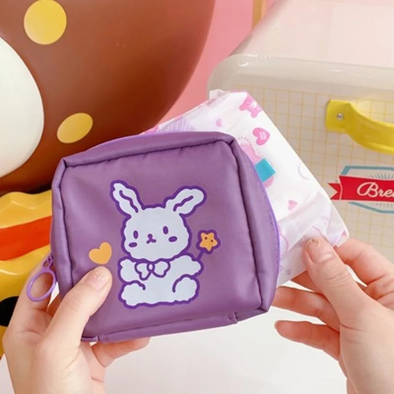 Kawaii Portable Sanitary & Personal Care Pouch